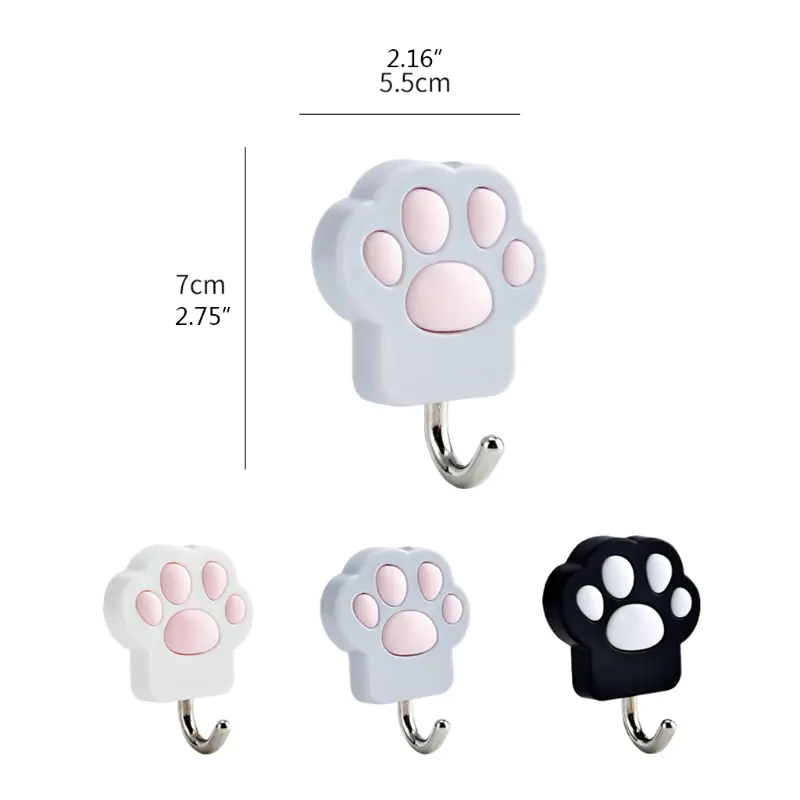 Creative Cat Claw Hanger Wall Towel Rack for Kitchen - Image 7
