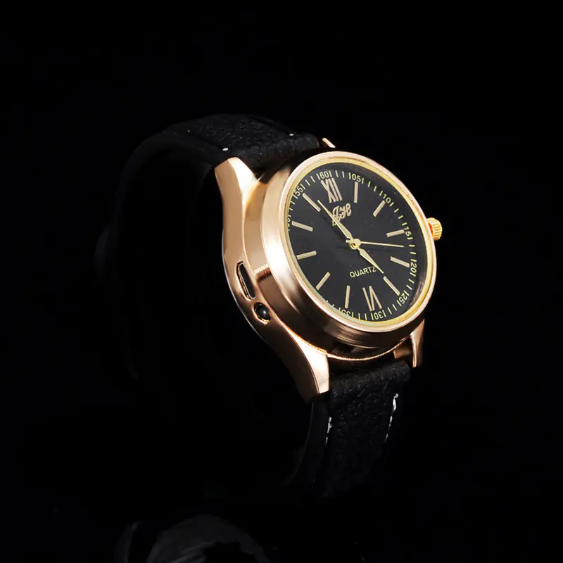 Creative Men's Watch with USB Charging Lighter - Image 3