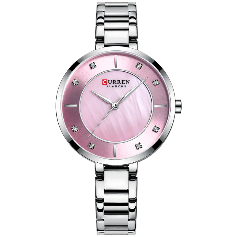 Curren Women's Waterproof Quartz Watch with Steel Band - Image 8