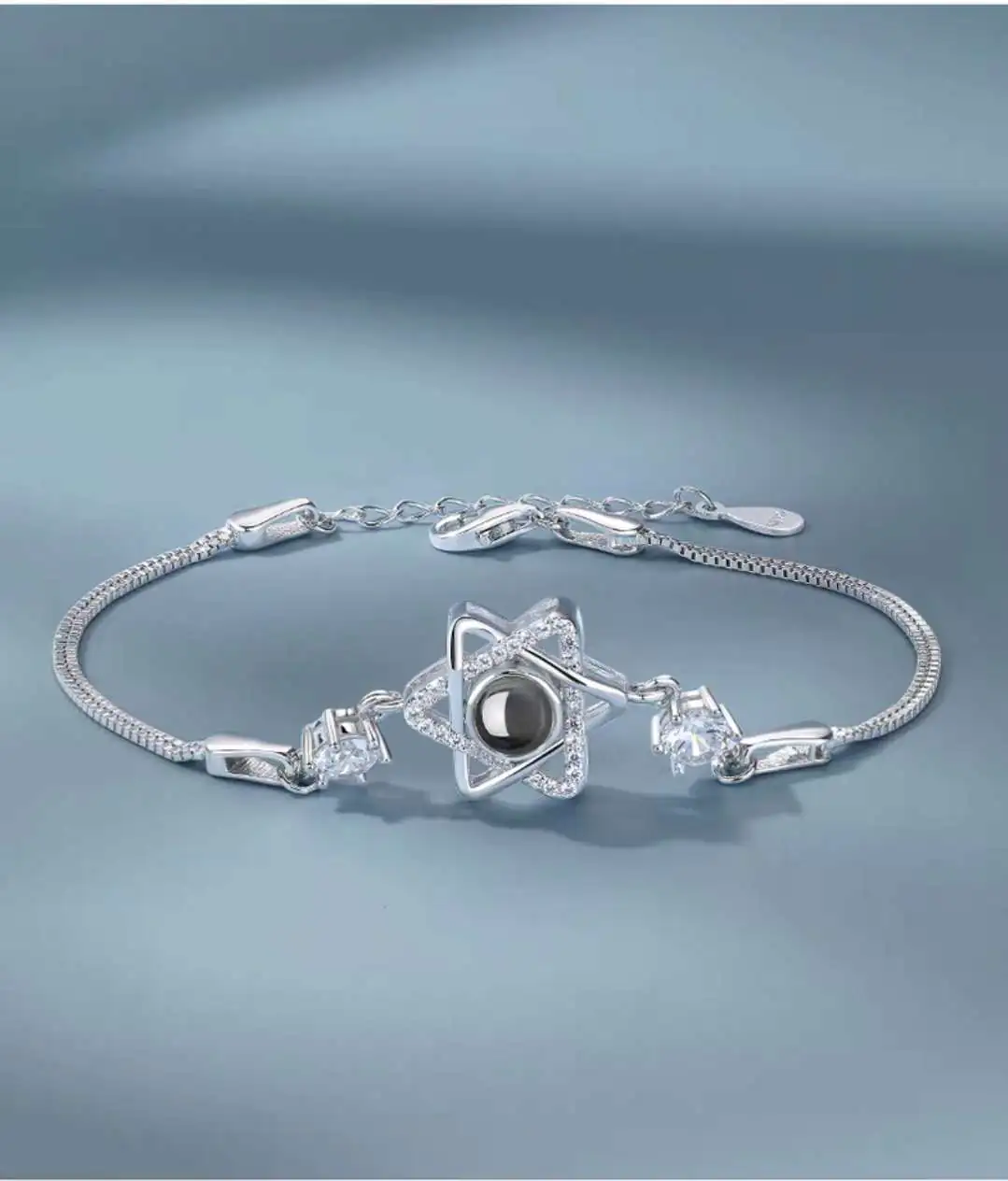Custom Projection Bracelet for Women in 100 Languages - Image 2