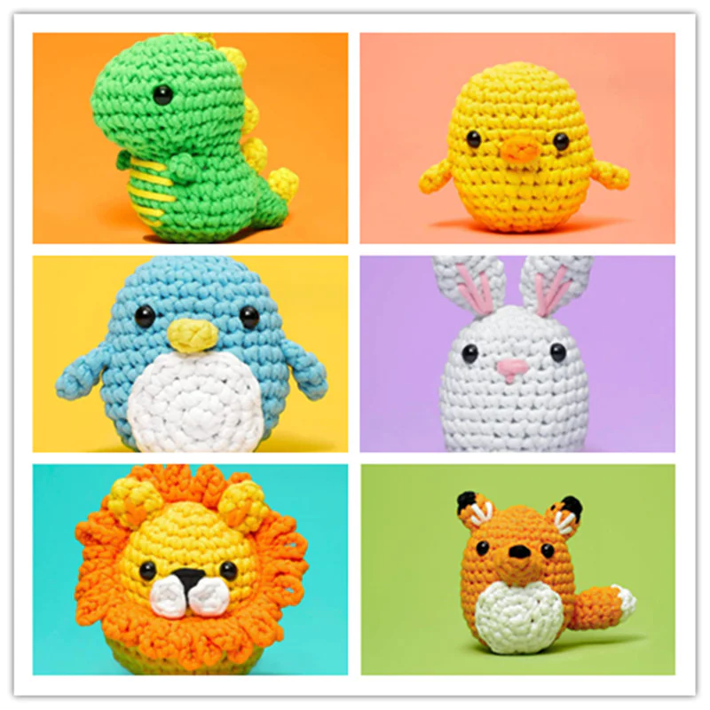 Cute Animal Crochet Kit - Image 11