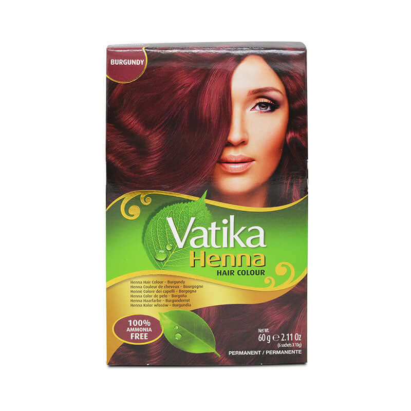 Dabur Vatika Henna Hair Colour - Burgundy 60g