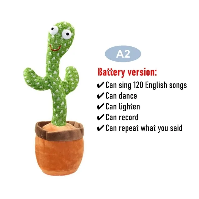 Dancing Cactus Electronic Plush Toys - Image 11