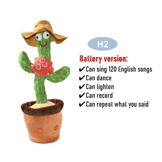 Dancing Cactus Electronic Plush Toys - Image 12