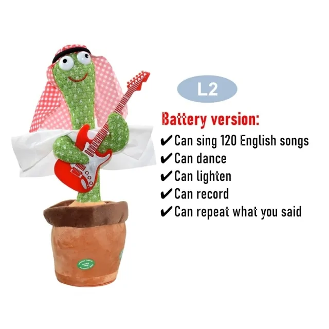 Dancing Cactus Electronic Plush Toys - Image 19
