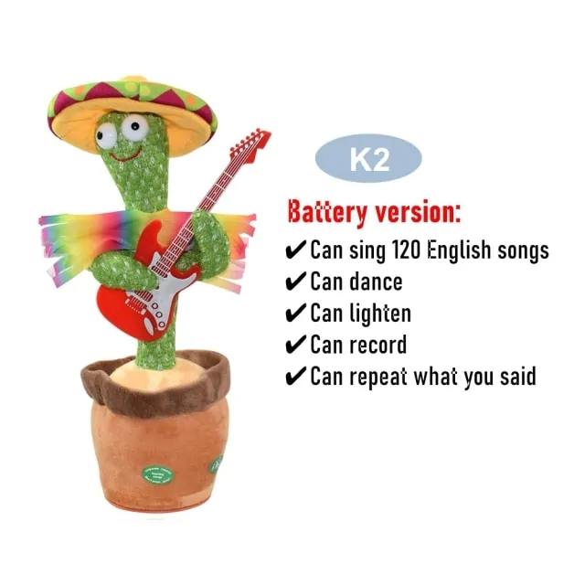 Dancing Cactus Electronic Plush Toys - Image 22