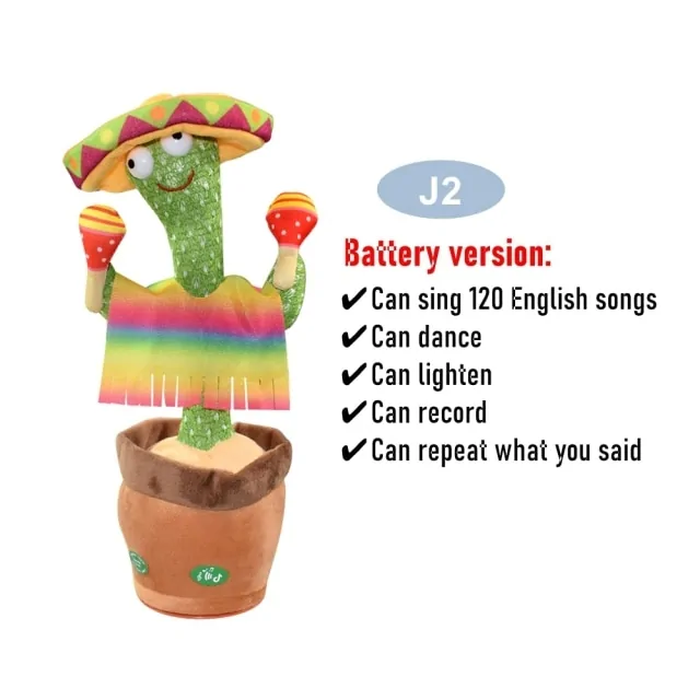 Dancing Cactus Electronic Plush Toys - Image 27