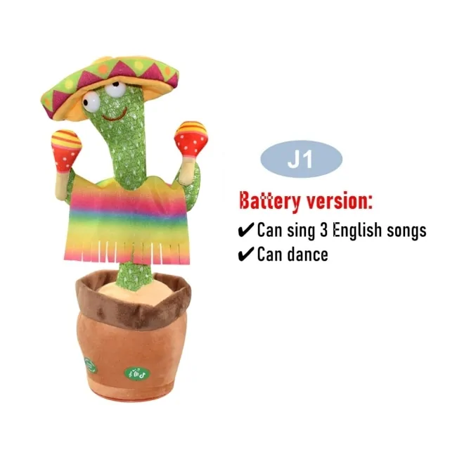 Dancing Cactus Electronic Plush Toys - Image 28