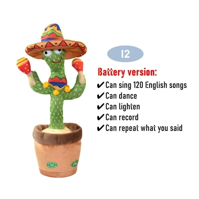 Dancing Cactus Electronic Plush Toys - Image 29