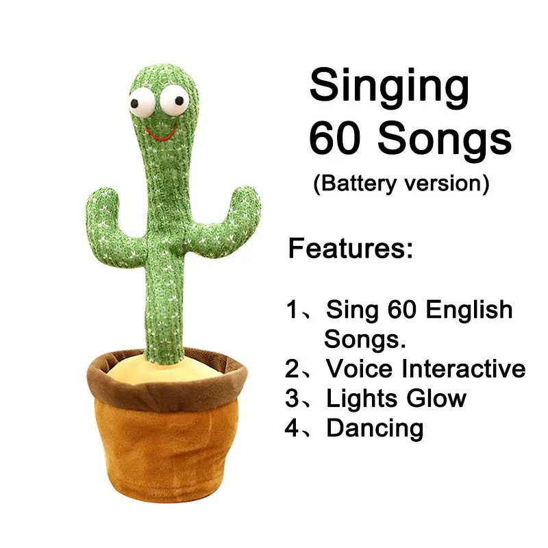 Dancing Cactus Plush Toy - Image 18