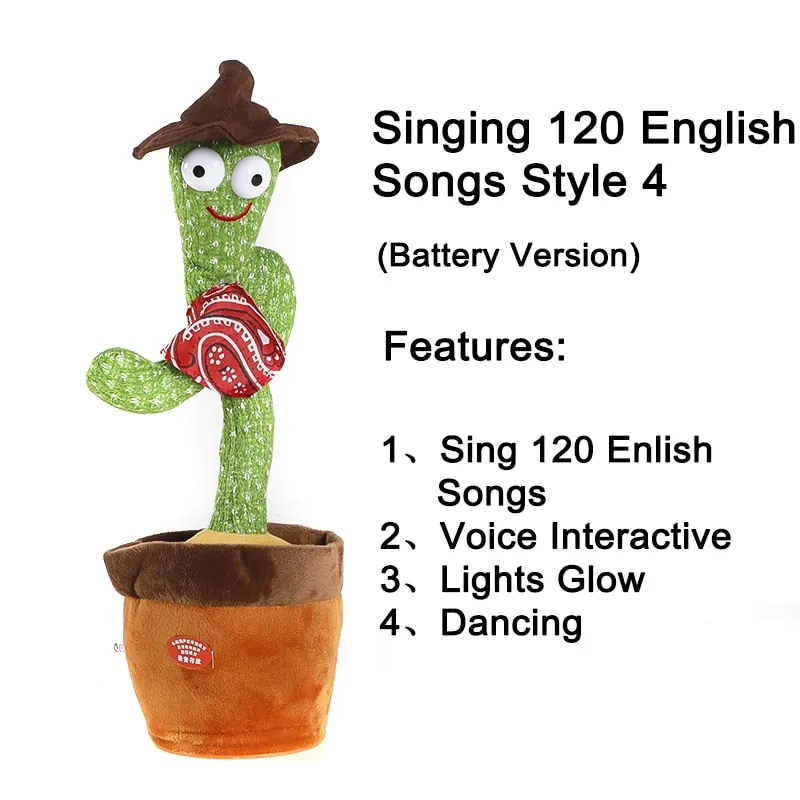 Dancing Cactus Plush Toy - Image 10