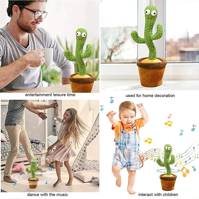 Dancing Cactus Plush Toy - Image 5