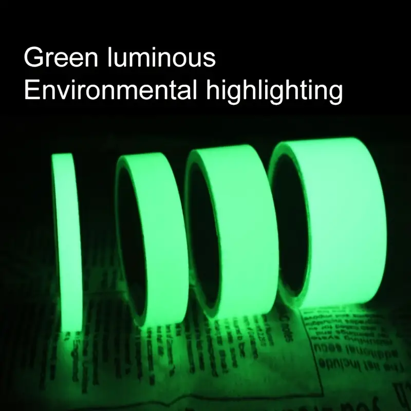 Dark Green Glow Safety Tape - Image 4
