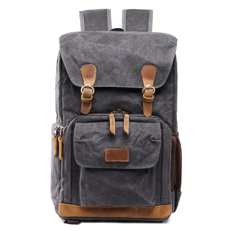 Deluxe Vintage Photographers Backpack - Image 4