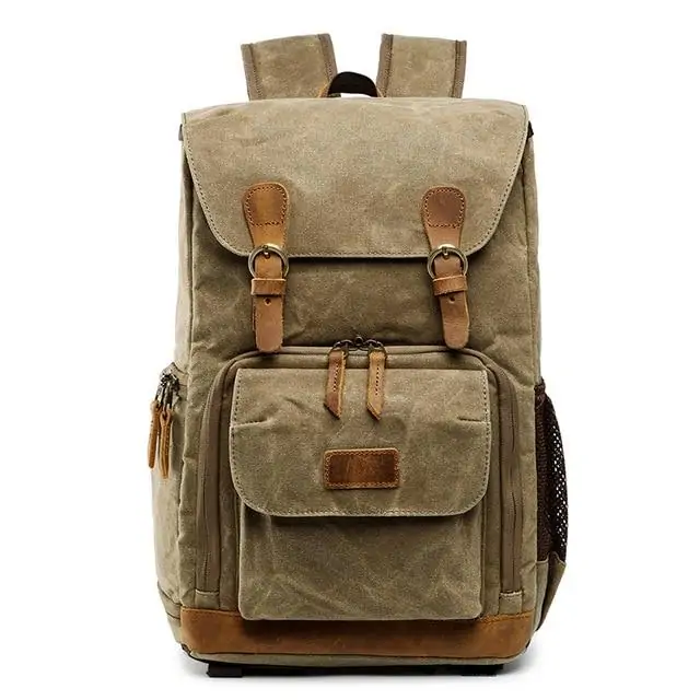 Deluxe Vintage Photographers Backpack - Image 6