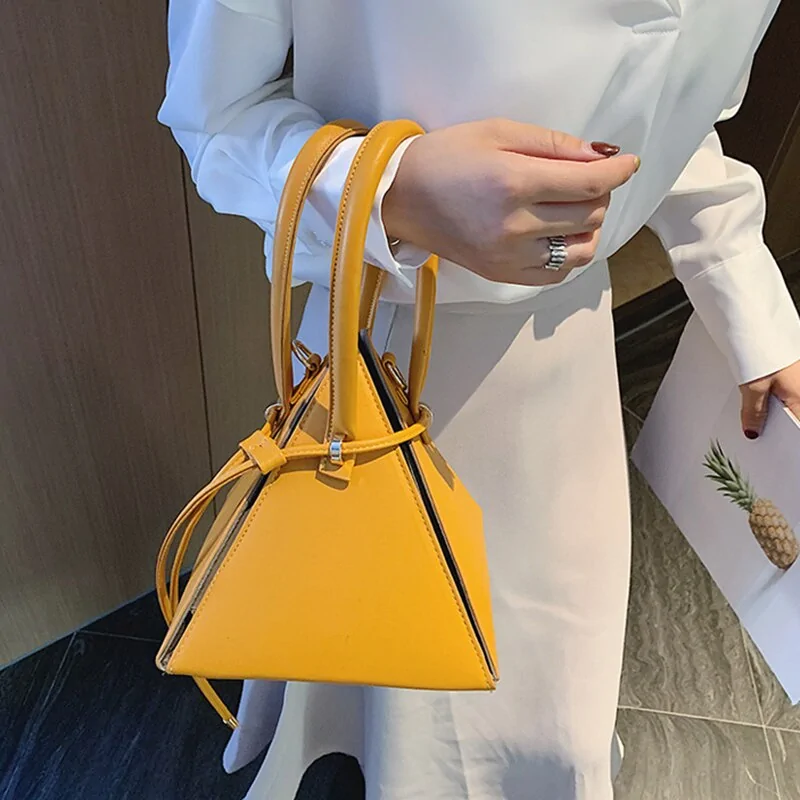 Designer Leather Handbag - Image 5