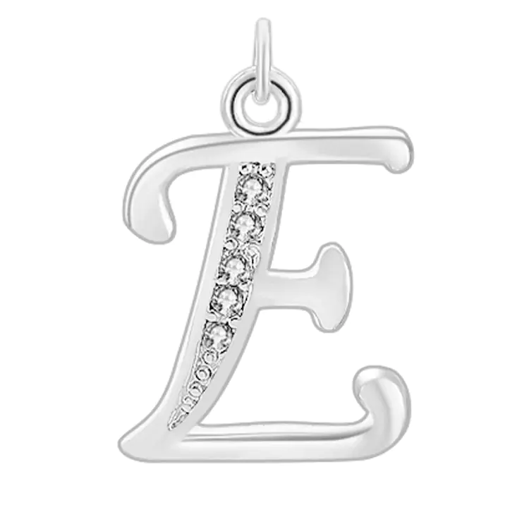 Diamond-Embedded Capital 26 English Letter Pendant Set - Image 66