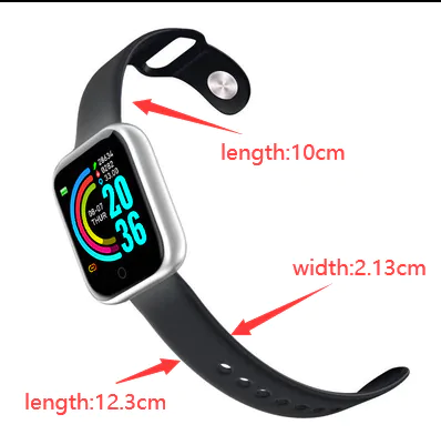 Digital Bracelet Fitness Tracker Tracker Heart Rate Smart Watch - Image 7