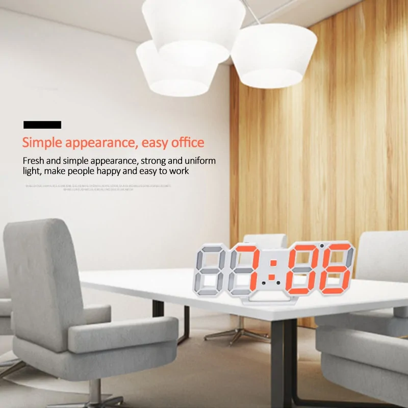 Digital LED Wall Clock - Image 3