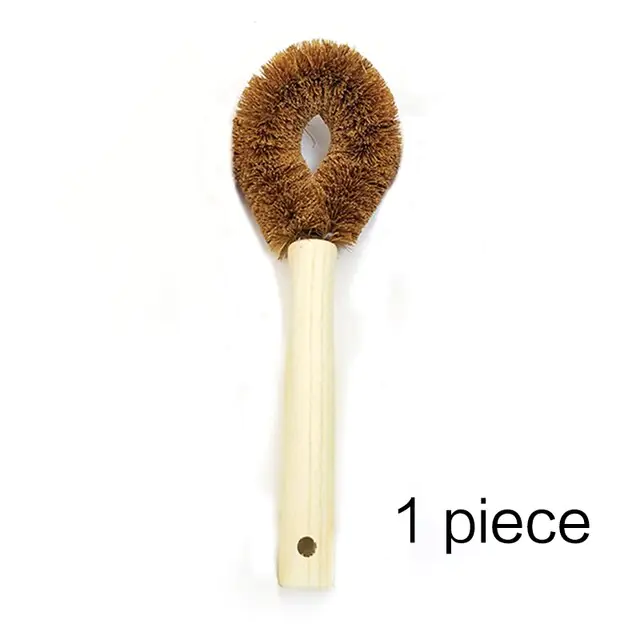 Dish Washing Natural Coir Brush - Image 14