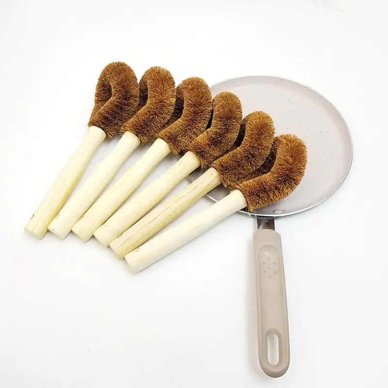 Dish Washing Natural Coir Brush - Image 5