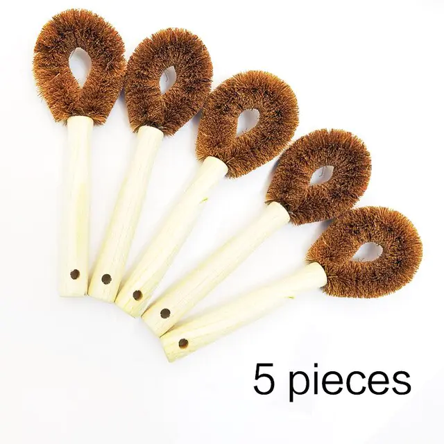 Dish Washing Natural Coir Brush - Image 7