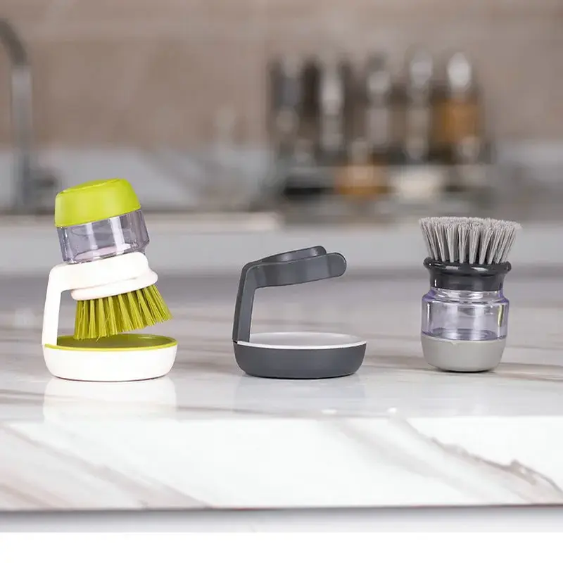 Dishwashing Brush with Soap Dispenser - Image 6