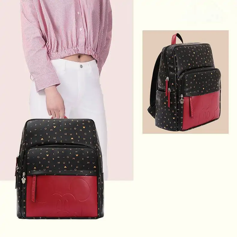 Disney Mickey & Minnie Letter Accent Diaper Bag - Image 6