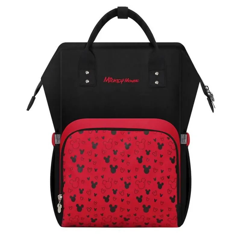 Disney Mickey & Minnie Pocket Patterned Diaper Bag - Image 13