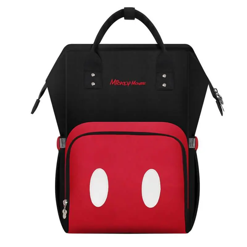 Disney Mickey & Minnie Pocket Patterned Diaper Bag - Image 2