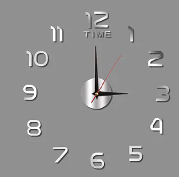 DIY 3D Frameless Wall Clock Kit - Image 3