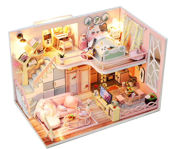 DIY Model Toy Cabin Building Kit - Image 7