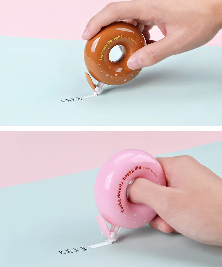 Donut Correction Tape for Students with PET Film - Image 3