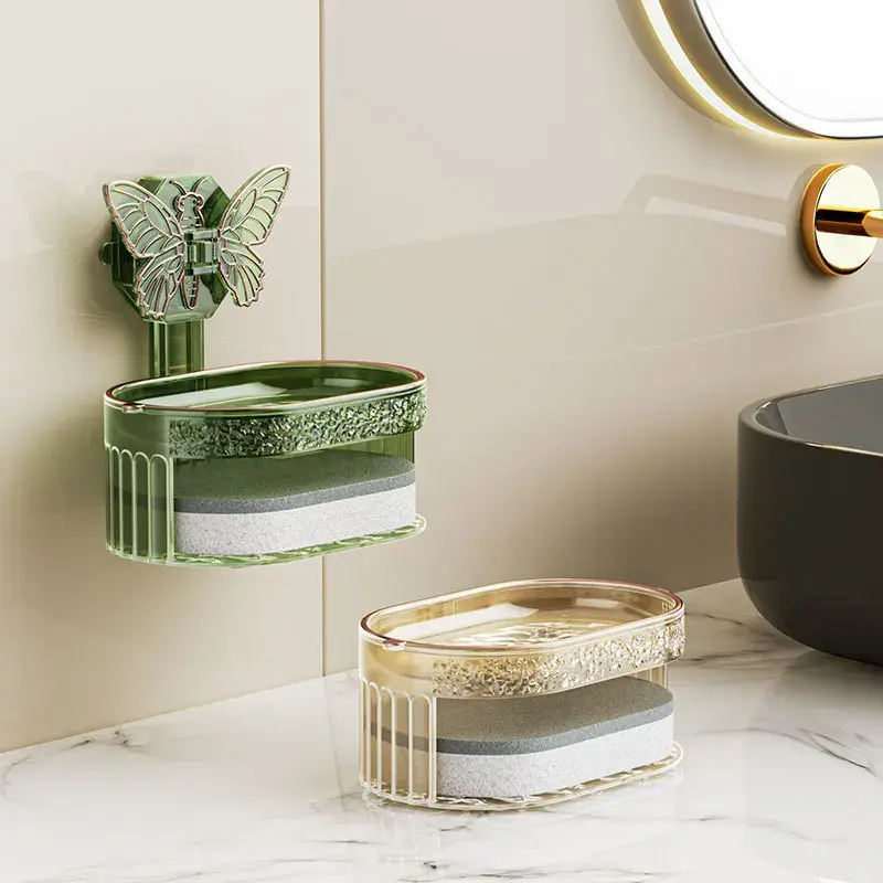 Double-Layer Suction Soap Holder - Image 6