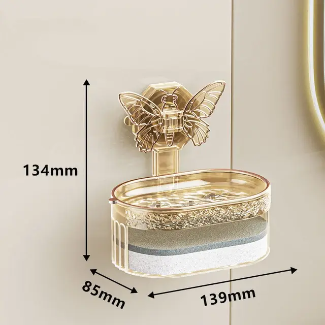Double-Layer Suction Soap Holder - Image 8