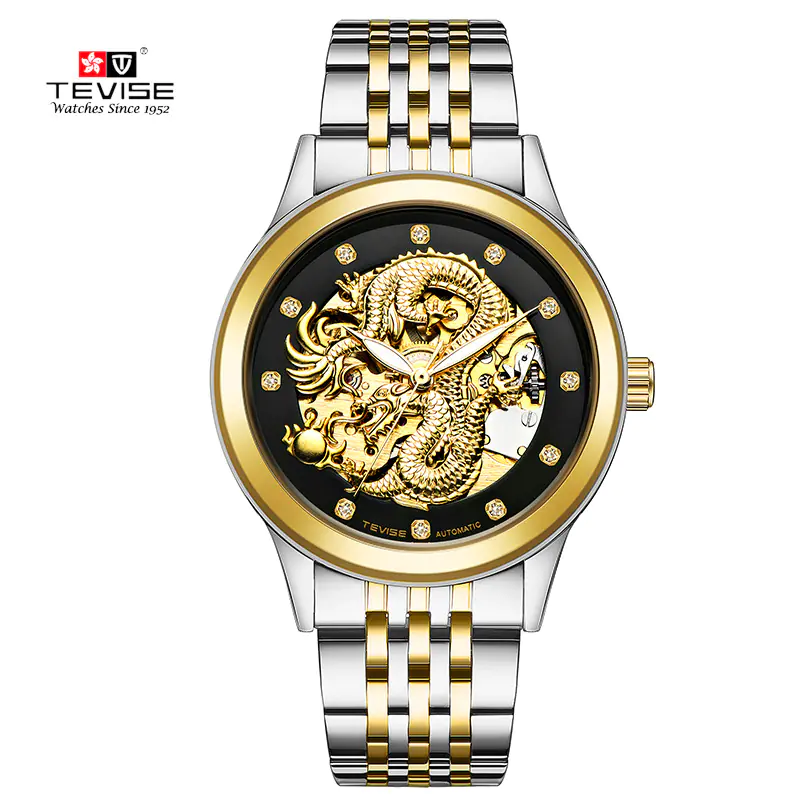 Dragon and Phoenix Couple Mechanical Watches (Automatic) - Image 4