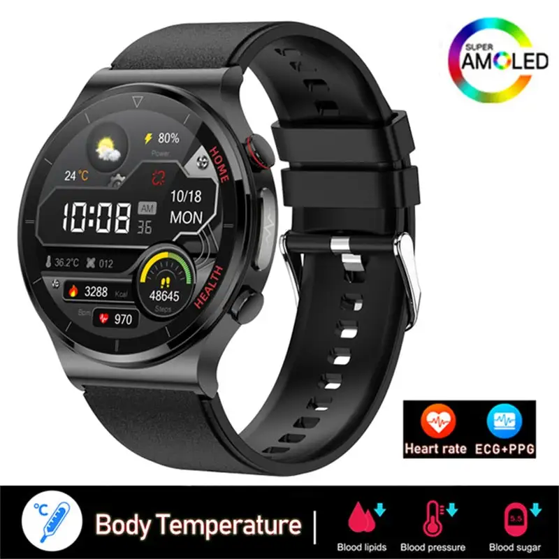 ECG + PPG Men's Smart Watch - Image 3