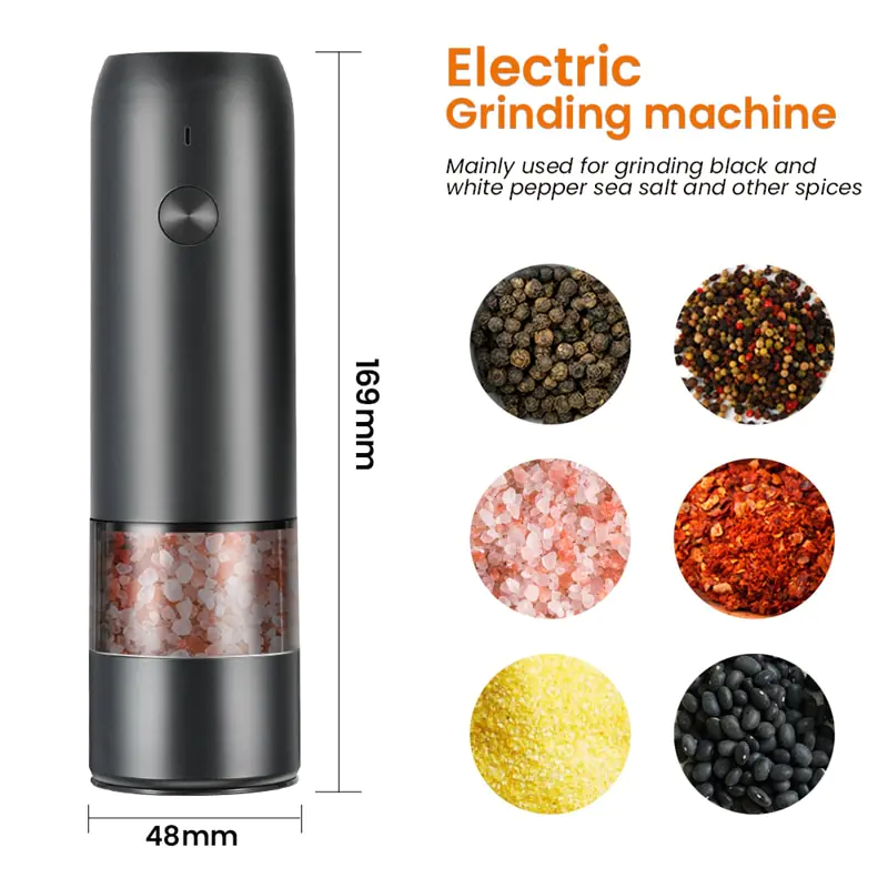 Electric Automatic Pepper And Salt Grinder - Image 6