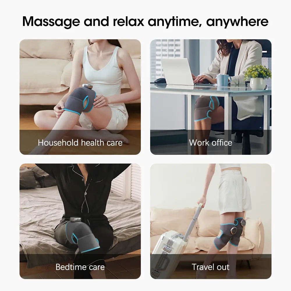 Electric Heating Joint Massage Belt Pad Vibration - Image 4