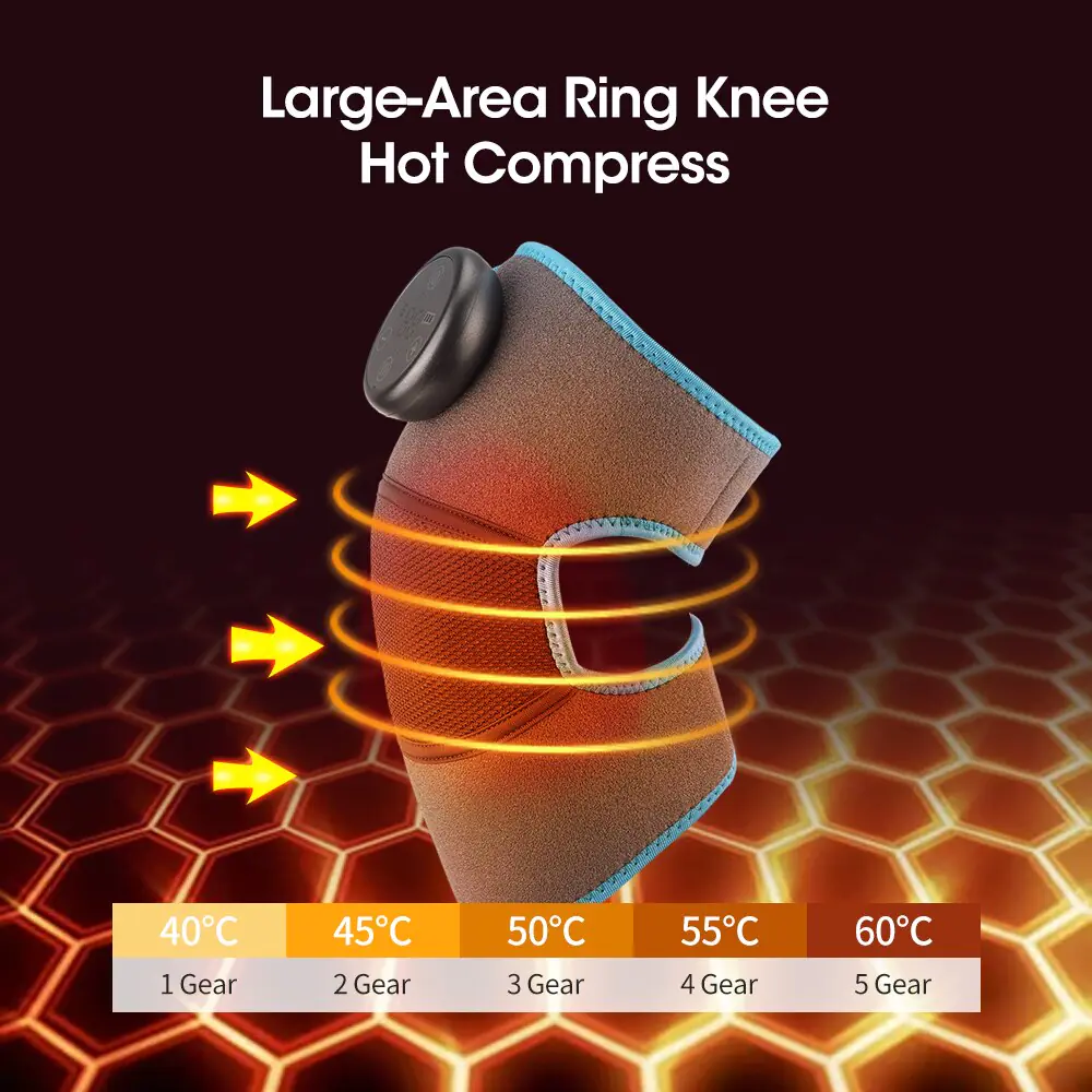Electric Heating Joint Massage Belt Pad Vibration - Image 5