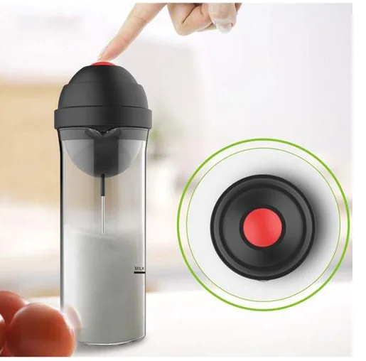 Electric Milk Frother and Mixing Cup