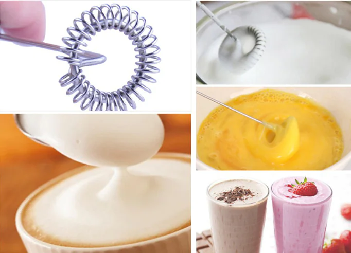 Electric Milk Frother and Mixing Cup - Image 3