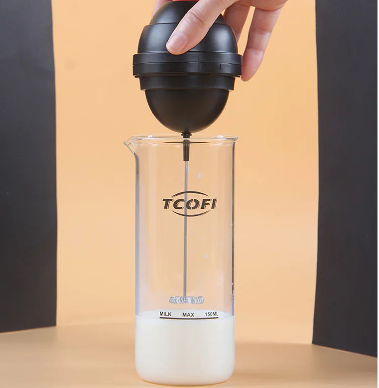Electric Milk Frother and Mixing Cup - Image 8