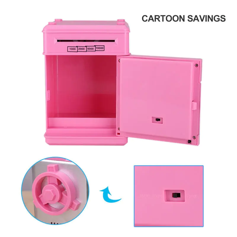 Electronic Piggy Bank ATM Mini Money Box - Image 3