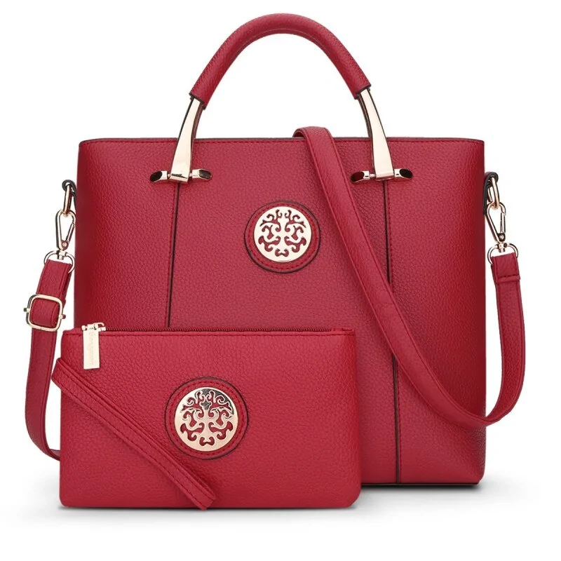 Elegant Women's Bag Set - Fashionable PU Leather - Image 3