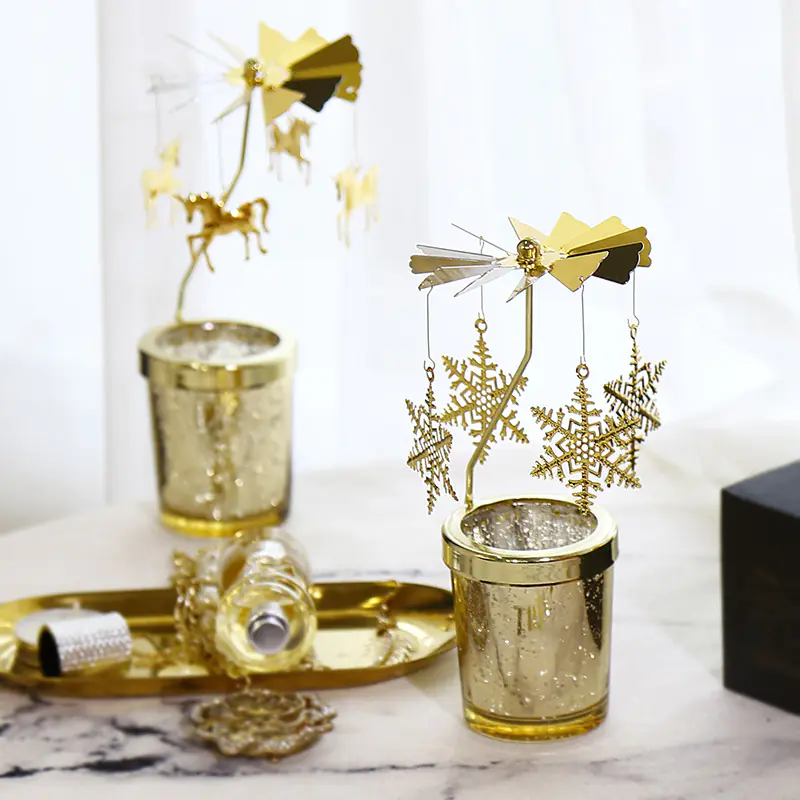 European Style Rotating Candle Holder for Modern Dining - Image 7