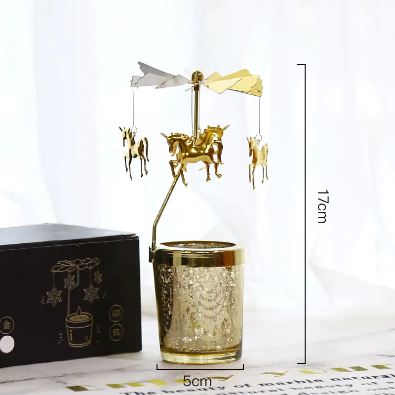 European Style Rotating Candle Holder for Modern Dining - Image 8