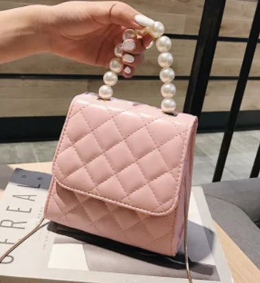 Fashion Rhombus Chain Shoulder Bag - Image 4