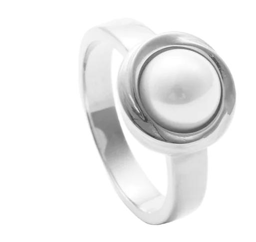 Fashion Titanium Steel Natural Stone Women's Ring - Image 11