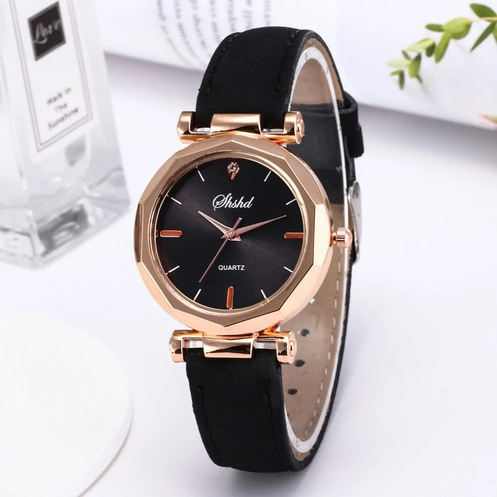 Fashion Women Leather Casual Watch - Image 2